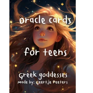 Oracle cards for teens - printable